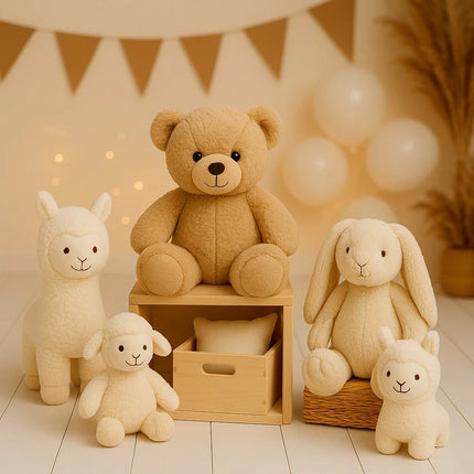 Soft and cuddly stuffed animals and plush toys MontiKido