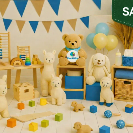 discounted Montessori toys, kids furniture and balance bikes