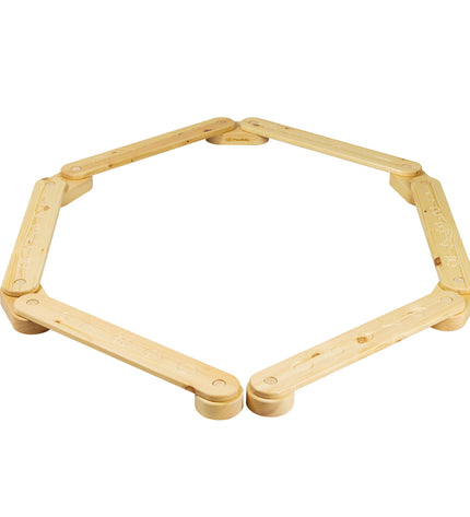 Wooden Balance Beam - 6 Elements