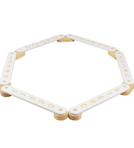 Wooden Balance Beam - 6 Elements