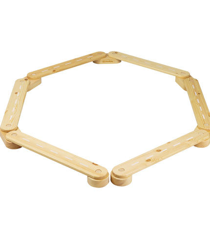 Wooden Balance Beam - 6 Elements