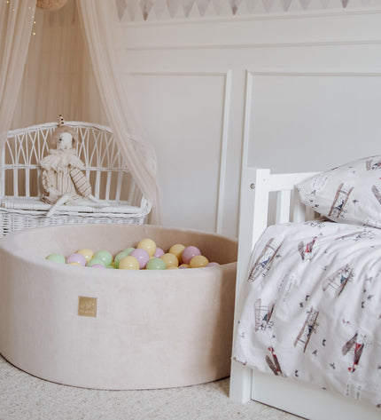 MeowBaby Baby Foam Ball Pit 30 cm - Spring