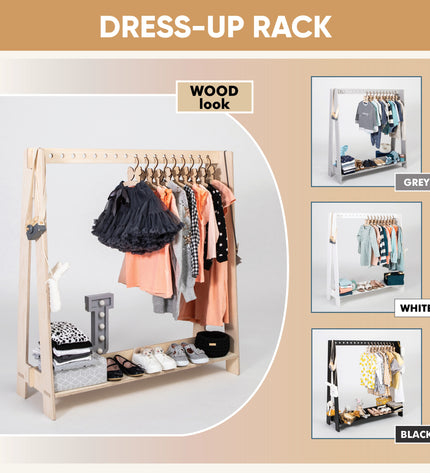 Toddlers Clothing Rack for Hangers ver 2