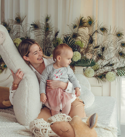 Giant Plush Toy Alpaca - Beige