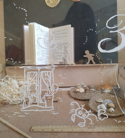 Adjustable Children Montessori Table and Chair Set Julle - Cannon Pink