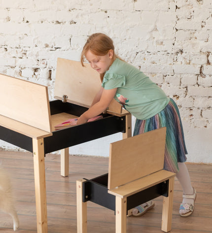 Smart Storage Table and Chair Set