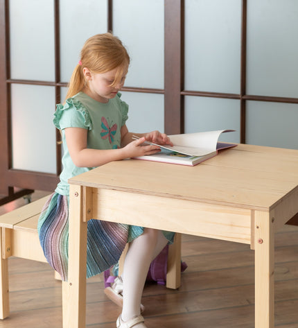 Smart Storage Table and Chair Set