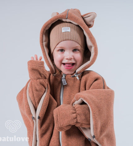 Car Poncho For Kids - Fox