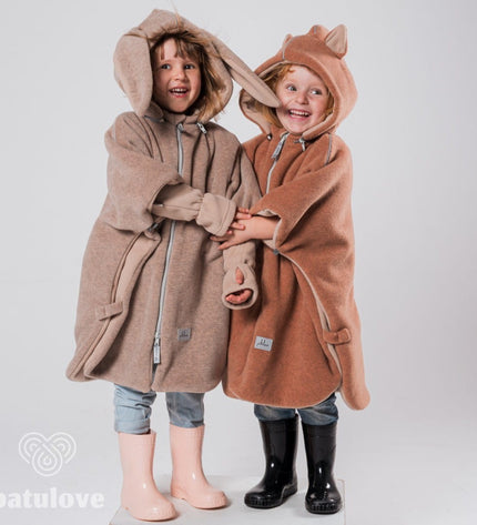 Car Poncho For Kids - Fox