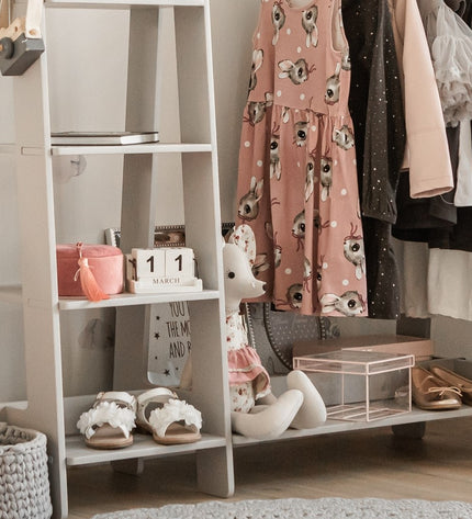 Clothing Rack with Shelves for Toddlers