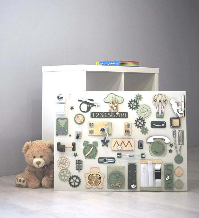 Extra large Montessori sensory busy board (60×80 cm)