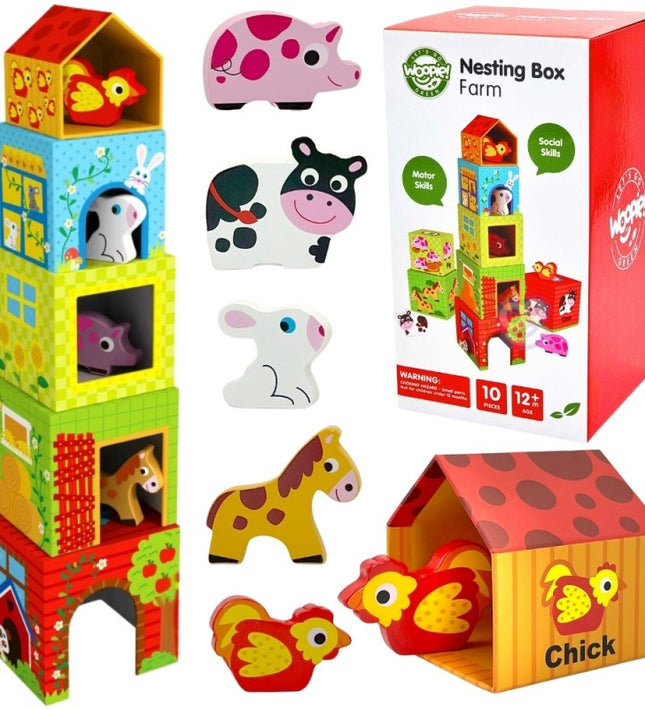 Farm in Boxes Cube Puzzle