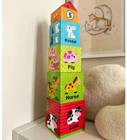 Farm in Boxes Cube Puzzle