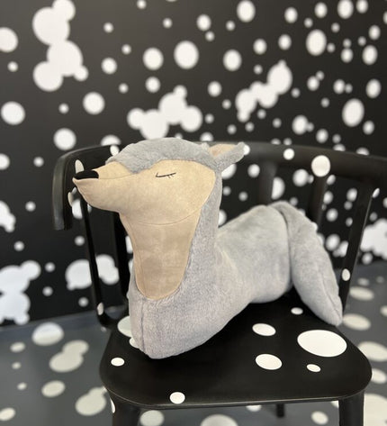 Handmade Wolf Soft Toy Pillow