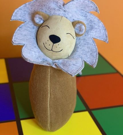 Handmade Lion Soft Toy Pillow