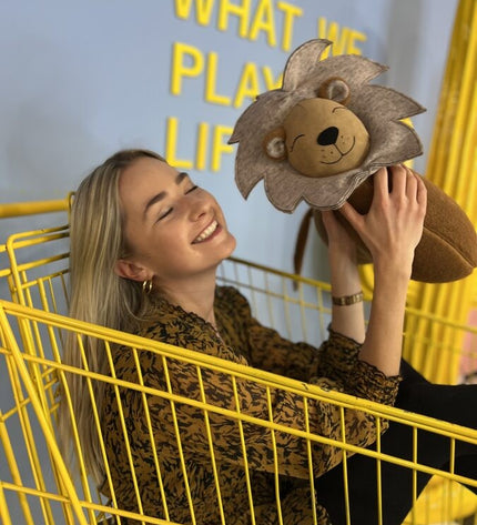 Handmade Lion Soft Toy Pillow