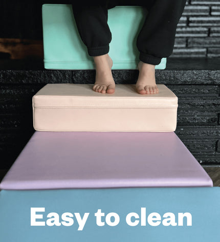 Soft Play 5 Foam Block Set - Light Pastel Corner Climber