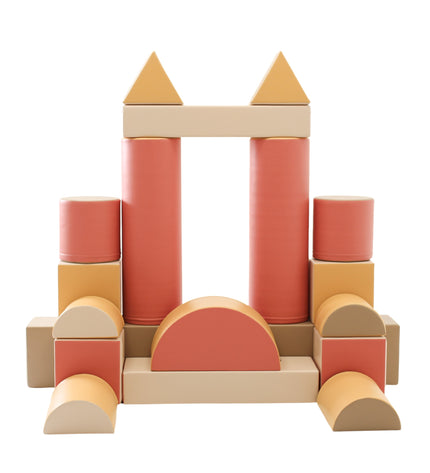 Fortress Soft Play Set – Pastel Pink