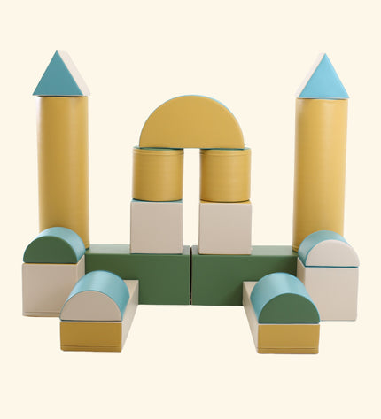 Fortress Soft Play Set – Pastel Turquoise