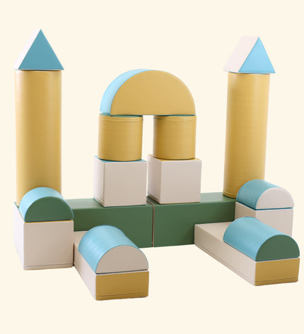Fortress Soft Play Set – Pastel Turquoise