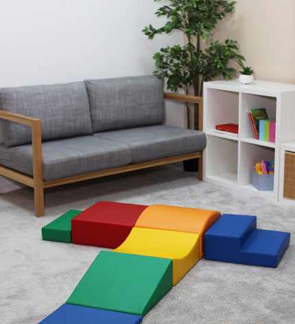 Soft Play 7 Foam Block Set - Multicolor Little Crawler