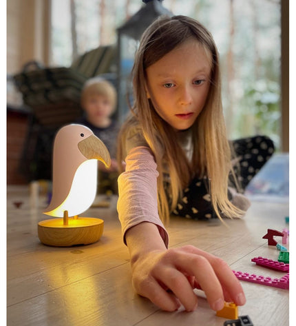 Lamp with Speaker - White Bird