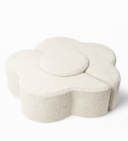 MeowBaby® Foam Flower Shape Set, 3 Elements, Bearly Cream