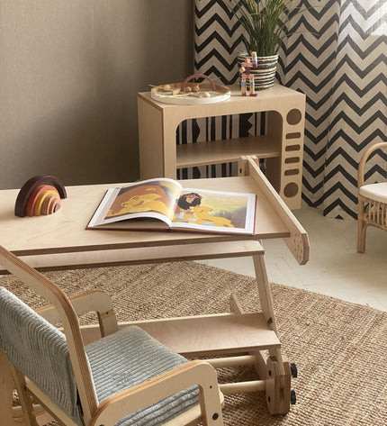 Montessori Climbing Set / Table / Drawing Board NABU