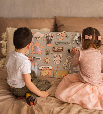 Montessori Marvel busy board (50×60 cm)