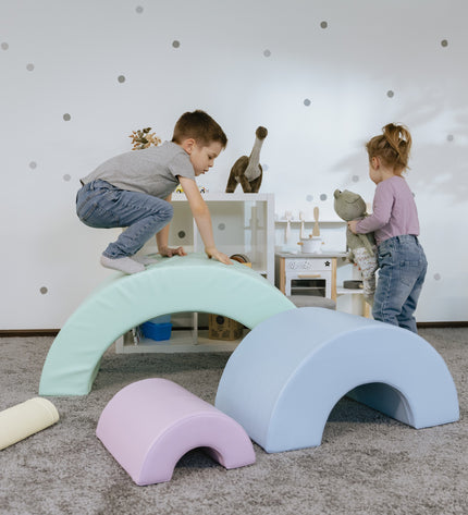 Montessori Soft Play Set - Rainbow