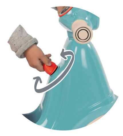 Retro Ride-on Scooter For Kids - Blue