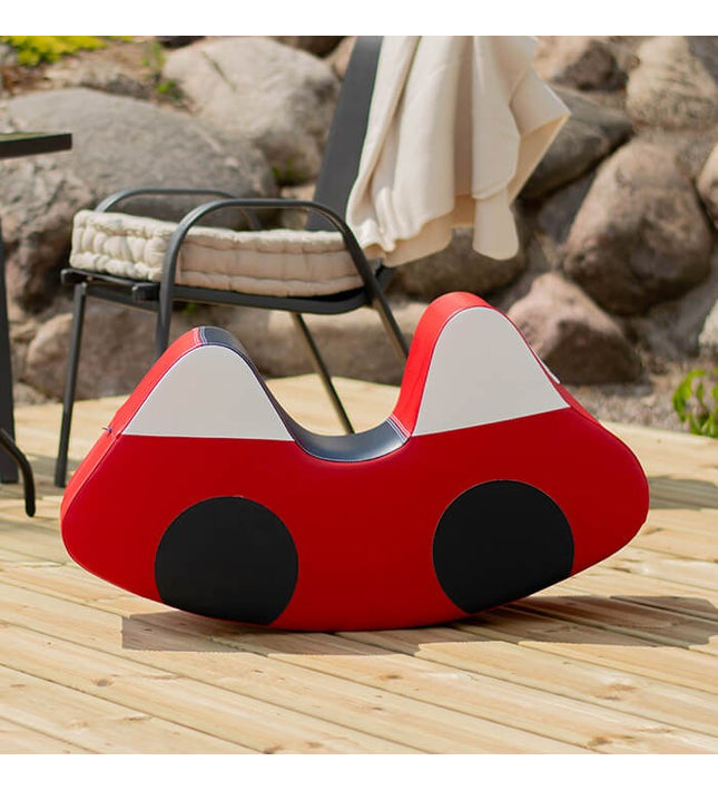 Soft Play Ride On Toy - Red Car