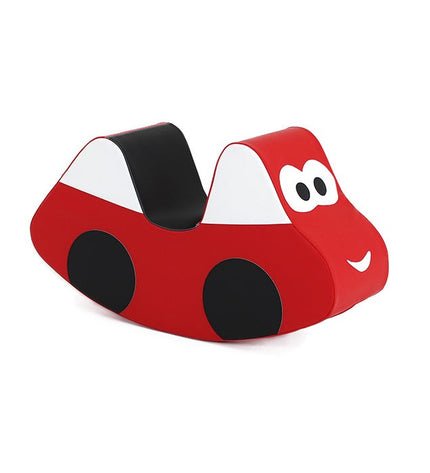 Soft Play Ride On Toy - Red Car