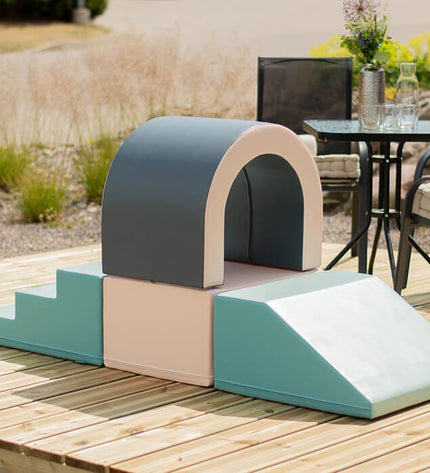 Soft Play Set Tunnel - Pastel