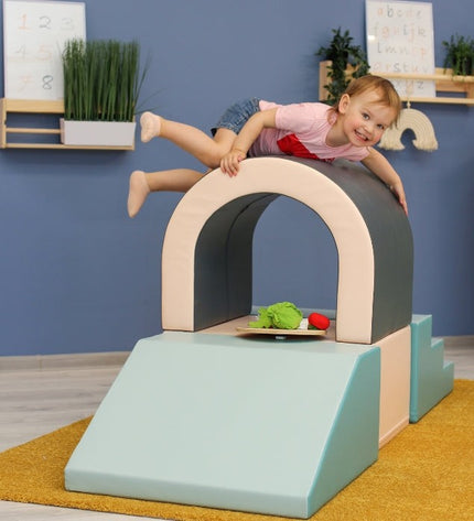 Soft Play Set Tunnel - Pastel