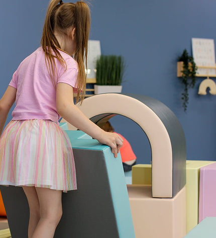 Soft Play Set Tunnel - Pastel