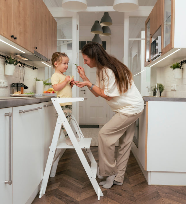 STEP'n'FOLD Foldable Helper Tower - Grey