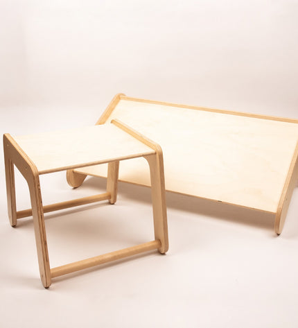 Table and Chair for the leg&go Swedish Wall