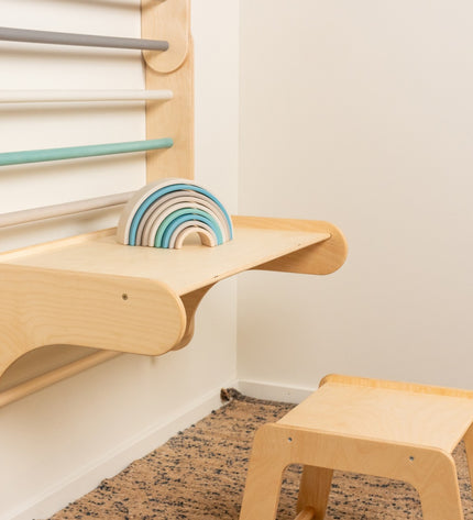 Table and Chair for the leg&go Swedish Wall