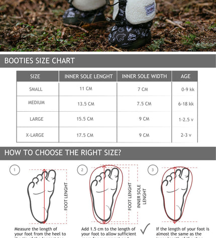 Toddler Puffer Booties - Ruby