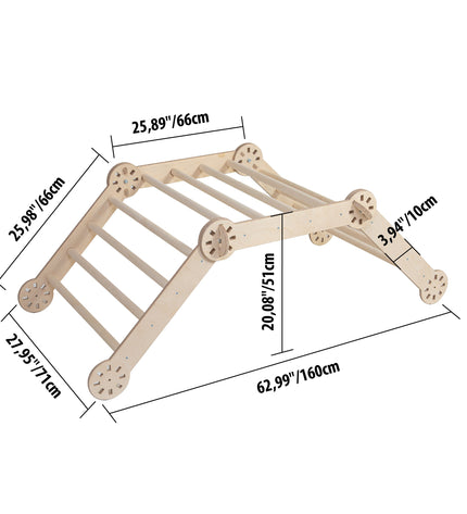 Transformable Montessori Climber