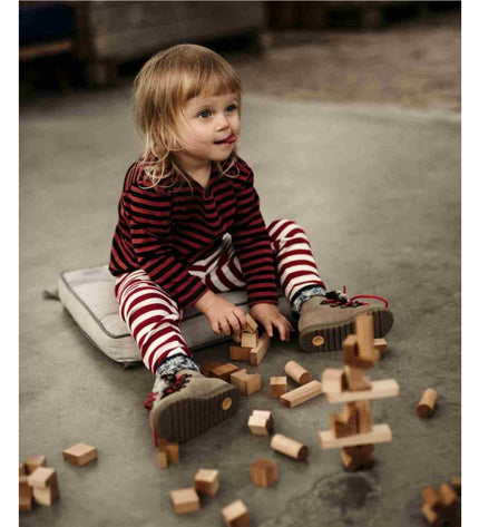 Wooden Tower Puzzle - Colorful